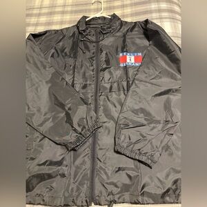 Black Berlin Germany Windbreaker Jacket